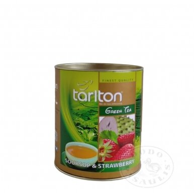 Soursop & zemeņu zaļā tēja, TARLTON, 100g