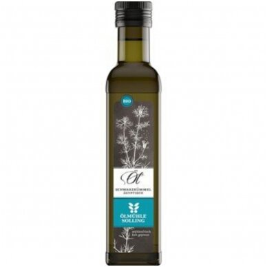 Egiptietiškos juodgrūdės aliejus, ekologiškas, 250 ml