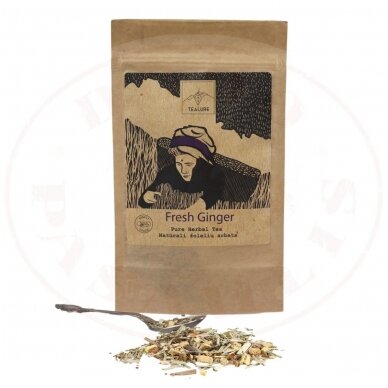 FRESH GINGER HERBAL TEA, 70 G