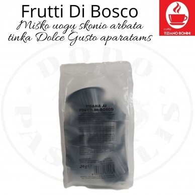 Frutti Di Bosco – Miško uogų skonio arbata – Arbatos kapsulės – Dolce Gusto®* aparatams 1