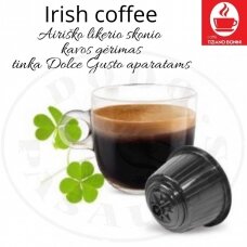 Irish coffee – Irish liqueur flavored coffee drink capsules – Suitable for DOLCE GUSTO machines