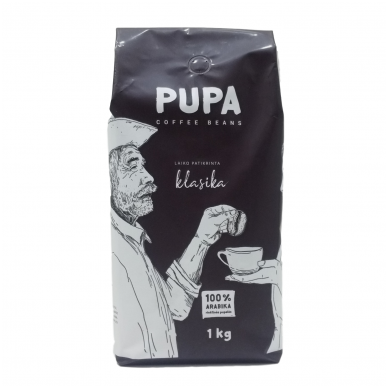 Coffee 'PUPA', 1 kg beans