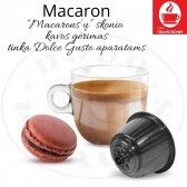 Caffe Bonini – Macaron – Kafijas dzēriens ar „Macarons” garšu – Kafijas dzērienu kapsulas – sadērigas ar DOLCE GUSTO aparātiem