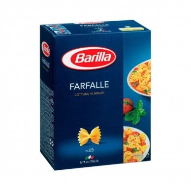 Makaronai BARILLA Farfalle, 500 g