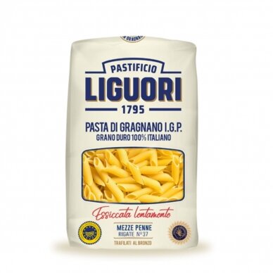 Makaronai LIGUORI, Vamzdeliai, Nr. 37, 500 g