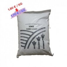 Nerafinuotas cukranendrių rudas cukrus iš Mauricijaus LIGHT DEMERARA „DODO SUGAR” – 10 kg. ***Tik nuo 1,7 Eur/kg*** + Nemokamas pristatymas į Itella paštomatą Lietuvoje !!!