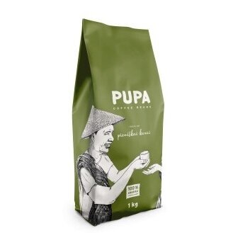 PUPA - coffee beans - ideal with milk, 1 kg