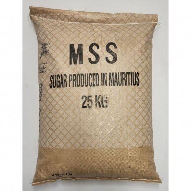 Brown sugar LIGHT MUSCOVADO -25 kg ,,DODO SUGAR" )